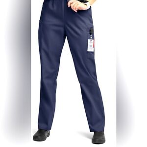 Butter-soft scrub bottoms Size L navy